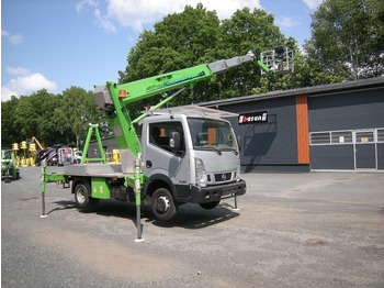 Truck with aerial platform PALFINGER