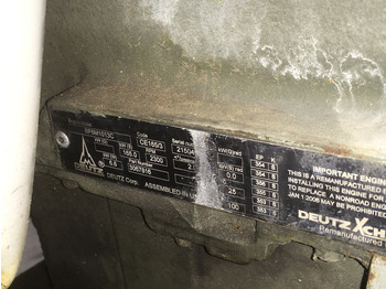 Construction machinery DEUTZ