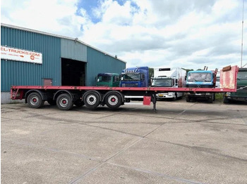 Dropside/ Flatbed semi-trailer Kwb P-504-STI-H 4-AXLE FLATBED TRAILER (SAF AXLES / 2x STEERING AXLE / 2x LIFT-AXLE / ABS-EBS): picture 4