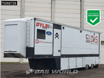 Closed box semi-trailer
