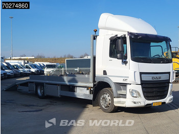 Autotransporter truck DAF CF 250 4X2 18tons NL-Truck Machine transporter Hydraulic ramps Euro 6: picture 3