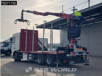 Logging truck, Crane truck DAF XF 510 6X4 Jonsered Z-Crane SC ACC Retarder Euro 6: picture 2