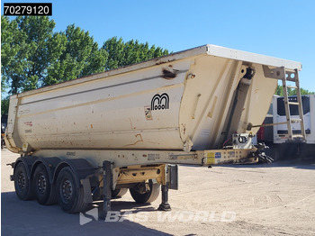 Tipper semi-trailer Menci SA700R Liftachse 28m3: picture 3