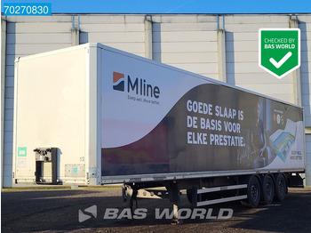 Closed box semi-trailer