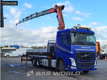 Dropside/ Flatbed truck, Crane truck Volvo FH 540 FH 6X2 HMF 3220-K7 Crane Kran Lift-Axle Big-Axle Xenon Automatic Euro 6: picture 3 Dropside/ Flatbed truck, Crane truck Volvo FH 540 FH 6X2 HMF 3220-K7 Crane Kran Lift-Axle Big-Axle Xenon Automatic Euro 6: picture 3