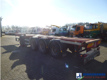 Container transporter/ Swap body truck D-Tec 4-axle container combi trailer (3 + 1 axles) 20-30-40-45 ft: picture 3