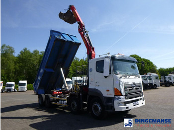 Crane truck Hino FY1EUKA RHD + Palfinger E120L + grapple: picture 2 Crane truck Hino FY1EUKA RHD + Palfinger E120L + grapple: picture 2