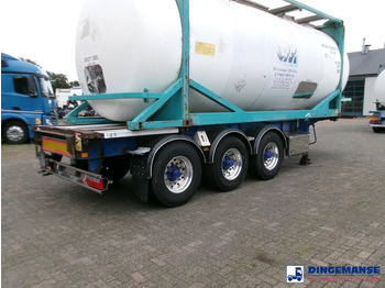 Container transporter/ Swap body truck Van Hool 3-axle container trailer + ADR: picture 4