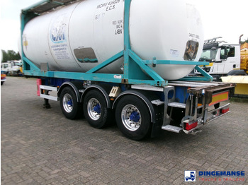 Container transporter/ Swap body truck Van Hool 3-axle container trailer + ADR: picture 3