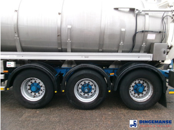 Tanker semi-trailer WHALE Vacuum tank inox 30 m3 / 1 comp + pump: picture 5