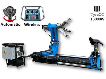 Garage equipment T3000W truck tyrechanger 60 Inch - battery powered remote control - 3 mounting speeds with 5.6 kW - fully automatic - fully hydraulic: picture 5