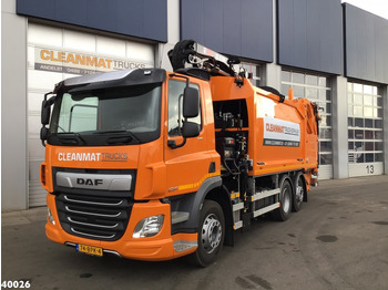 Garbage truck DAF FAN CF 340 Hiab 21 Tonmeter laadkraan: picture 2 Garbage truck DAF FAN CF 340 Hiab 21 Tonmeter laadkraan: picture 2