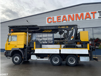 Crane truck MAN F2000 6x6 Full Steel Manual Palfinger 68 Meter Dachdecker kran Just 54.133 km!: picture 4