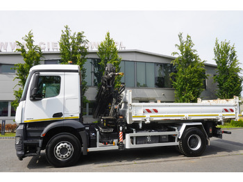 MERCEDES-BENZ Arocs 1833 / 87,000 km!!! / Hds HIAB X-DUO 128 B-2 / three-sided tipper leasing MERCEDES-BENZ Arocs 1833 / 87,000 km!!! / Hds HIAB X-DUO 128 B-2 / three-sided tipper: picture 5