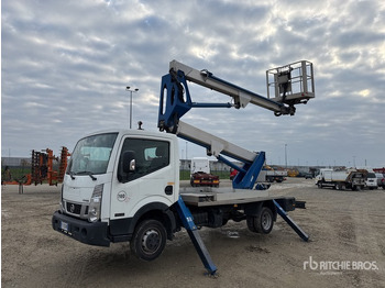 Truck with aerial platform NISSAN