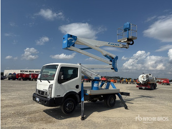 Truck with aerial platform NISSAN