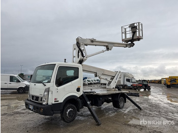 Truck with aerial platform NISSAN