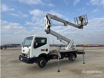 Truck with aerial platform NISSAN