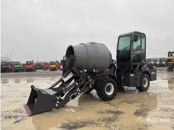 Concrete mixer truck