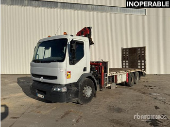 Dropside/ Flatbed truck RENAULT Premium