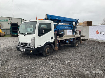 Truck with aerial platform NISSAN