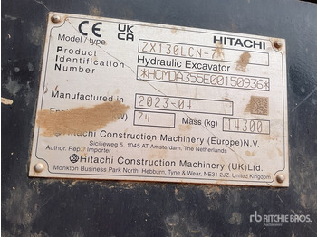 Crawler excavator HITACHI ZX130LCN-7