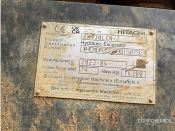 Crawler excavator HITACHI ZX130LCN-7