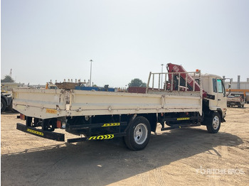 Dropside/ Flatbed truck, Crane truck 2006 Nissan MK210 2006 HMF 683K1 Knuckle Boom on 4x2 Flatbed Truck with Crane: picture 3 Dropside/ Flatbed truck, Crane truck 2006 Nissan MK210 2006 HMF 683K1 Knuckle Boom on 4x2 Flatbed Truck with Crane: picture 3