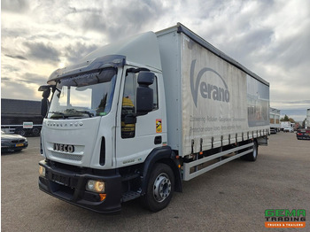 Curtain side truck IVECO EuroCargo 120E