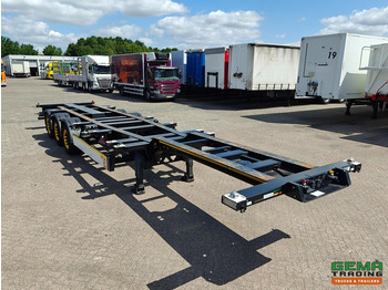Container transporter/ Swap body semi-trailer Kögel PORT 40 SIMPLEX 20 3-Assen SAF - Schijfremmen - 2x20FT/30FT/40FT - Achterschuiver: picture 4