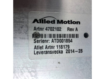 Electrical system for Material handling equipment Controller for Atlet: picture 4 Electrical system for Material handling equipment Controller for Atlet: picture 4