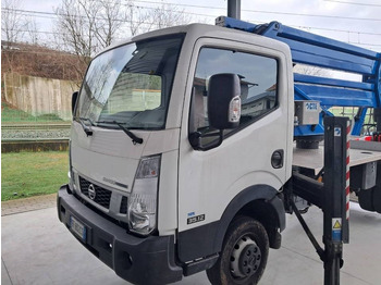 Truck with aerial platform