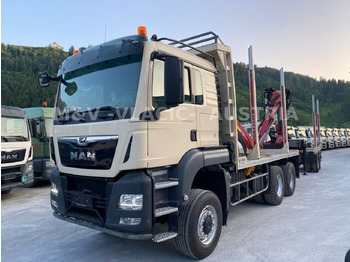 Logging truck MAN