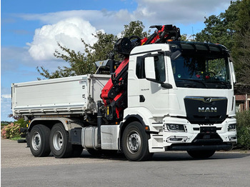 MAN TGS 26.430 2022!EURO6!! 6x2!! PALFINGER 23tm+JIB+LIER/WINCH!!DREISEITEN KIPPER/BORDMATIC!!9tkm leasing MAN TGS 26.430 2022!EURO6!! 6x2!! PALFINGER 23tm+JIB+LIER/WINCH!!DREISEITEN KIPPER/BORDMATIC!!9tkm: picture 2