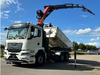 MAN TGS 26.430 2022!EURO6!! 6x2!! PALFINGER 23tm+JIB+LIER/WINCH!!DREISEITEN KIPPER/BORDMATIC!!9tkm leasing MAN TGS 26.430 2022!EURO6!! 6x2!! PALFINGER 23tm+JIB+LIER/WINCH!!DREISEITEN KIPPER/BORDMATIC!!9tkm: picture 5
