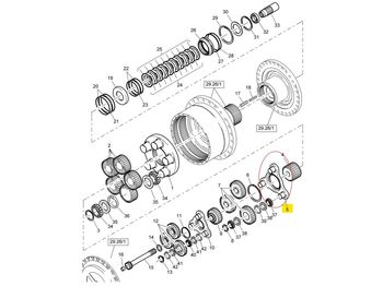 New Final drive for Construction machinery Bomag 05901454: picture 2 New Final drive for Construction machinery Bomag 05901454: picture 2