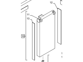 Oil cooler CASE