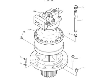 Swing motor DOOSAN