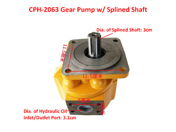 New Hydraulic pump for Wheel loader Qingdao Promising Hydraulic Gear Pumps for China Loader: picture 5