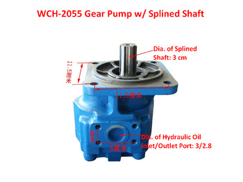 New Hydraulic pump for Wheel loader Qingdao Promising Hydraulic Gear Pumps for China Loader: picture 2