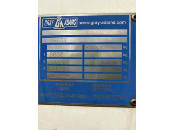 Refrigerator semi-trailer Gray and Adams 2010 Vector 1850 – D12: picture 3 Refrigerator semi-trailer Gray and Adams 2010 Vector 1850 – D12: picture 3