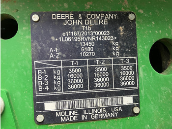 Farm tractor John Deere 6195R: picture 5