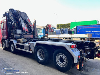 Hook lift truck, Crane truck Volvo FH 440 HIAB 377 E6 + JIB 70X E4, 8x2, Euro 5: picture 4