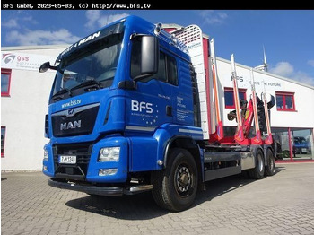 Logging truck MAN TGS 26.510
