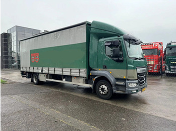 Curtain side truck DAF LF 260 4X2 16T DHOLLANDIA LOAD LIFT + TÜV TILL 0: picture 3
