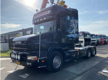 Tractor truck Scania T164-580 V8 6X2 + RETARDER + KIEPHYDRAULIEK - EU: picture 4