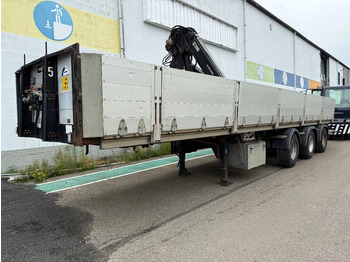 Dropside/ Flatbed semi-trailer VAN HOOL