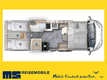 Integrated motorhome Eura Mobil INTEGRA LINE GT 726 EF / MB 170PS-9G / MOD.2025: picture 2