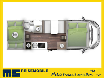 Alcove motorhome FORSTER