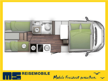Alcove motorhome Forster A 699 EB / - 2026 - / 165 PS - 8G / EINZELBETTEN: picture 2